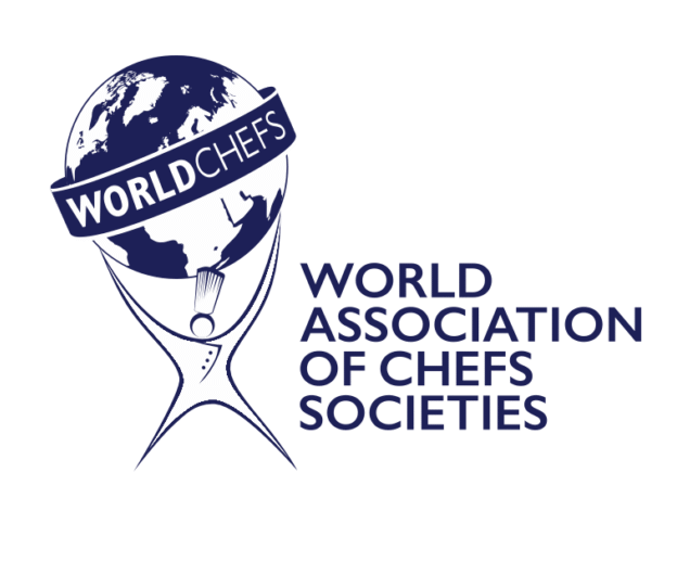 Worldchefs Logo – internationale Vereinigung professioneller Köche und Gastronomieexperten