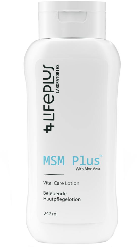 Lifeplus MSM Plus Lotion – Hautpflegelotion mit Aloe Vera, genutzt im BBQ Raum Hürth (Hermann Donnik)