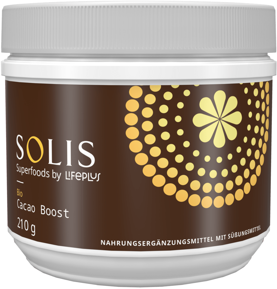 Solis Cacao Boost Dose – verwendet im BBQ Raum Hürth